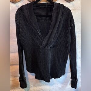 Free People Hooded Sweatshirt